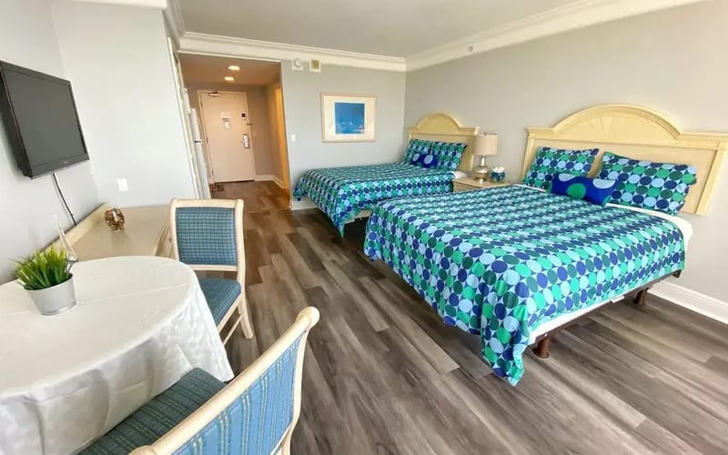Daytona Beach Resort- Ocean view studio condo.