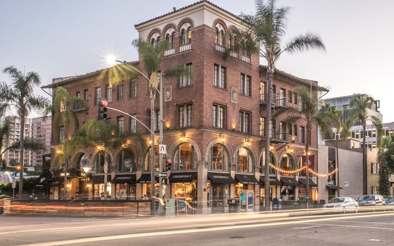 Historic Broadlind Hotel at Long Beach Convention Center