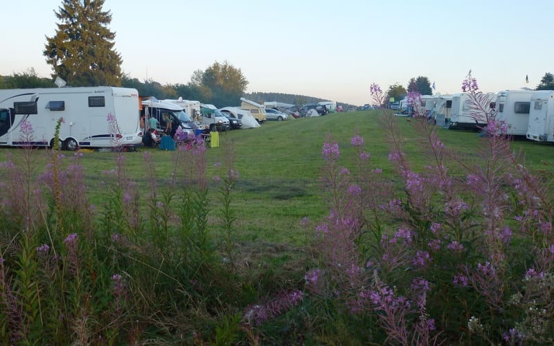Yellow camping Francorchamps